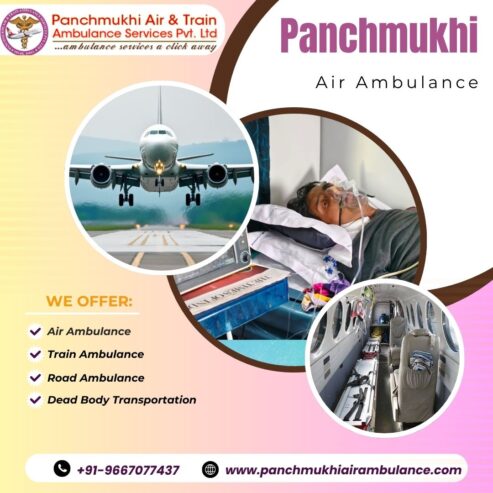 Hi-Tech Air Ambulance in Dibrugarh is Organizing Medical Transfer