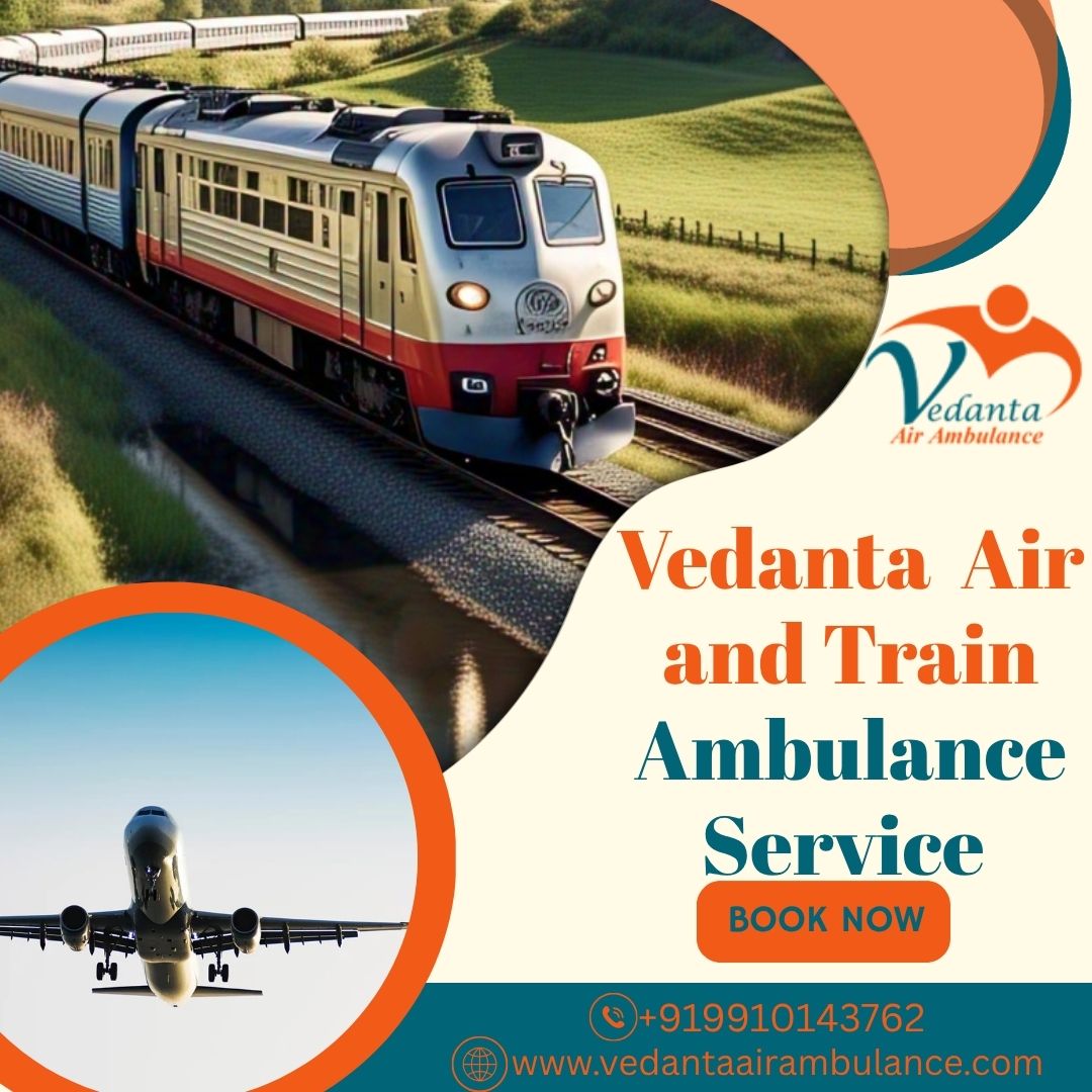 Get the Vedanta train ambulance service in Durgapur to transport the patient safely