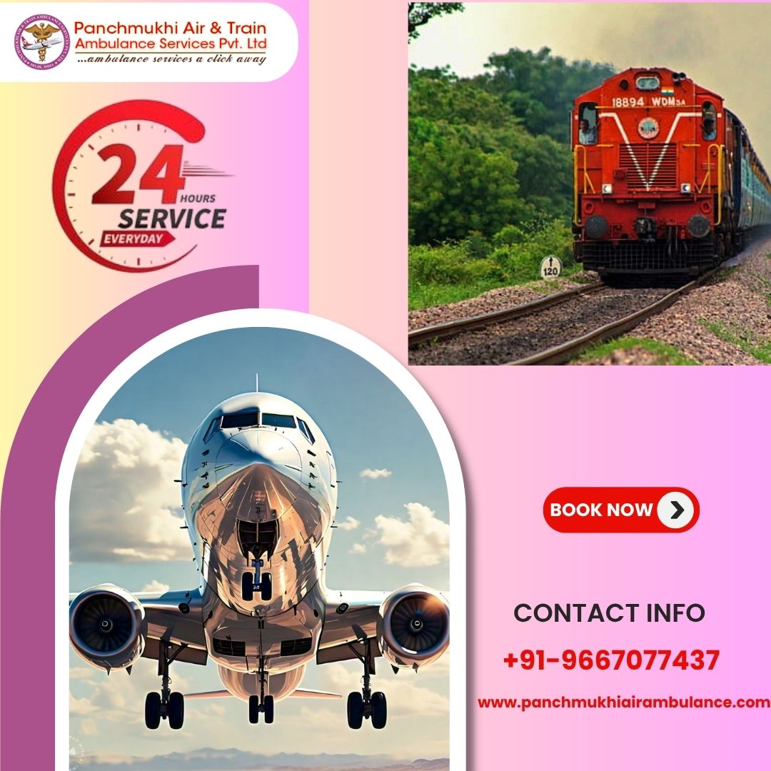 Easily Pick Top Rated Panchmukhi Air Ambulance in Hyderabad