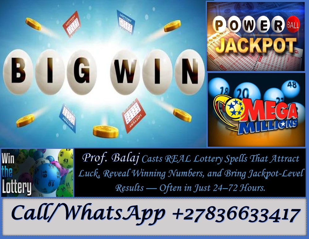 Do You Want to Win the Lottery Tonight? Discover the Secret Behind Lottery Spells to Unlock Your Winning Destiny in 2025 +27836633417