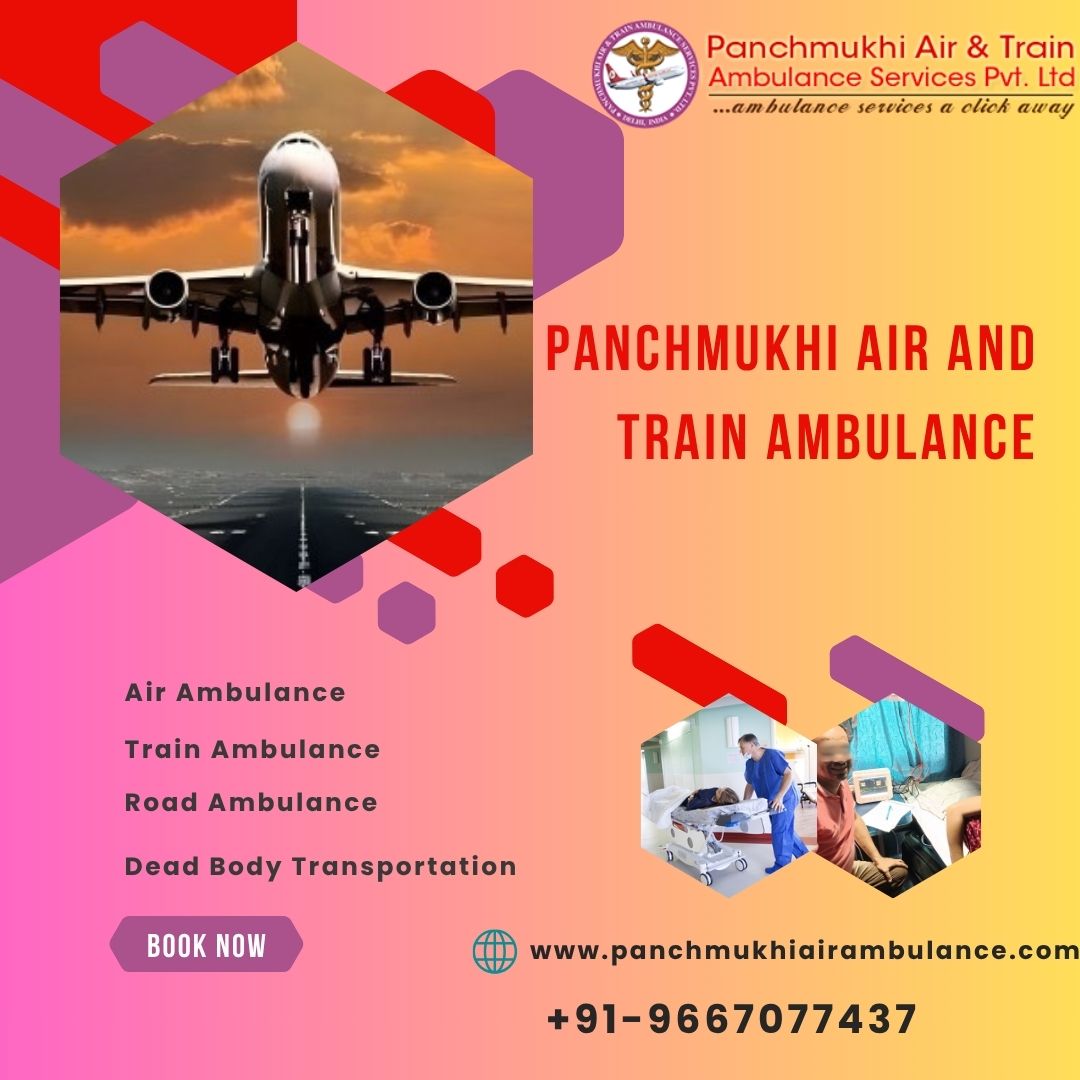 Panchmukhi Air Ambulance in Lucknow is a Reliable Source of Medical Transportation