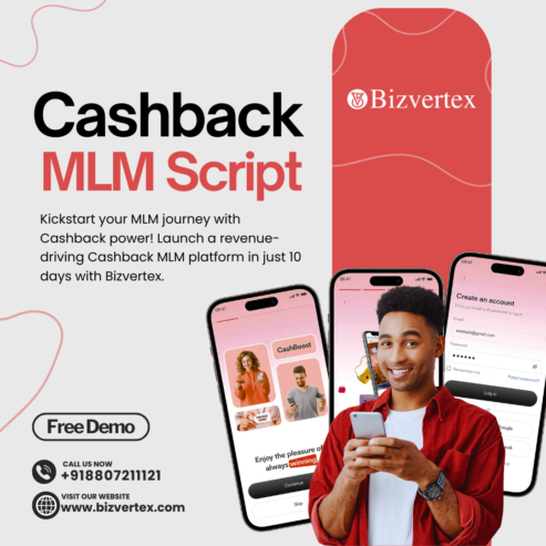 Start Earning Fast with Bizvertex’s Cashback MLM Script