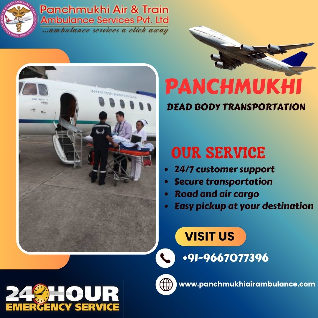 Panchmukhi Funeral Ambulance Facilitates Transportation in Patna