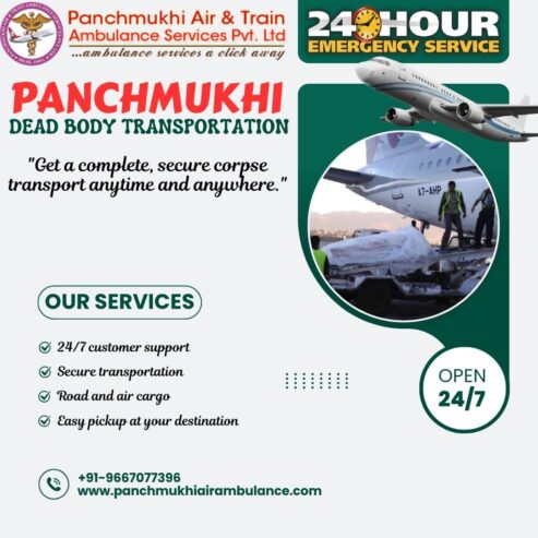 Panchmukhi manages the transportation of deceased loved ones in Chennai through its air cargo service