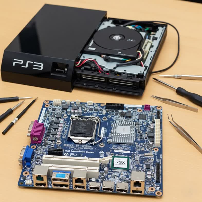 Motherboard for PlayStation 3 repair