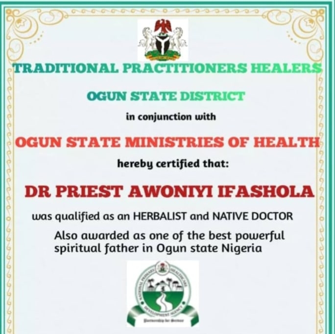The Best Powerful SpirItual Herbalist Native Doctor IN Nigeria+2348117855171