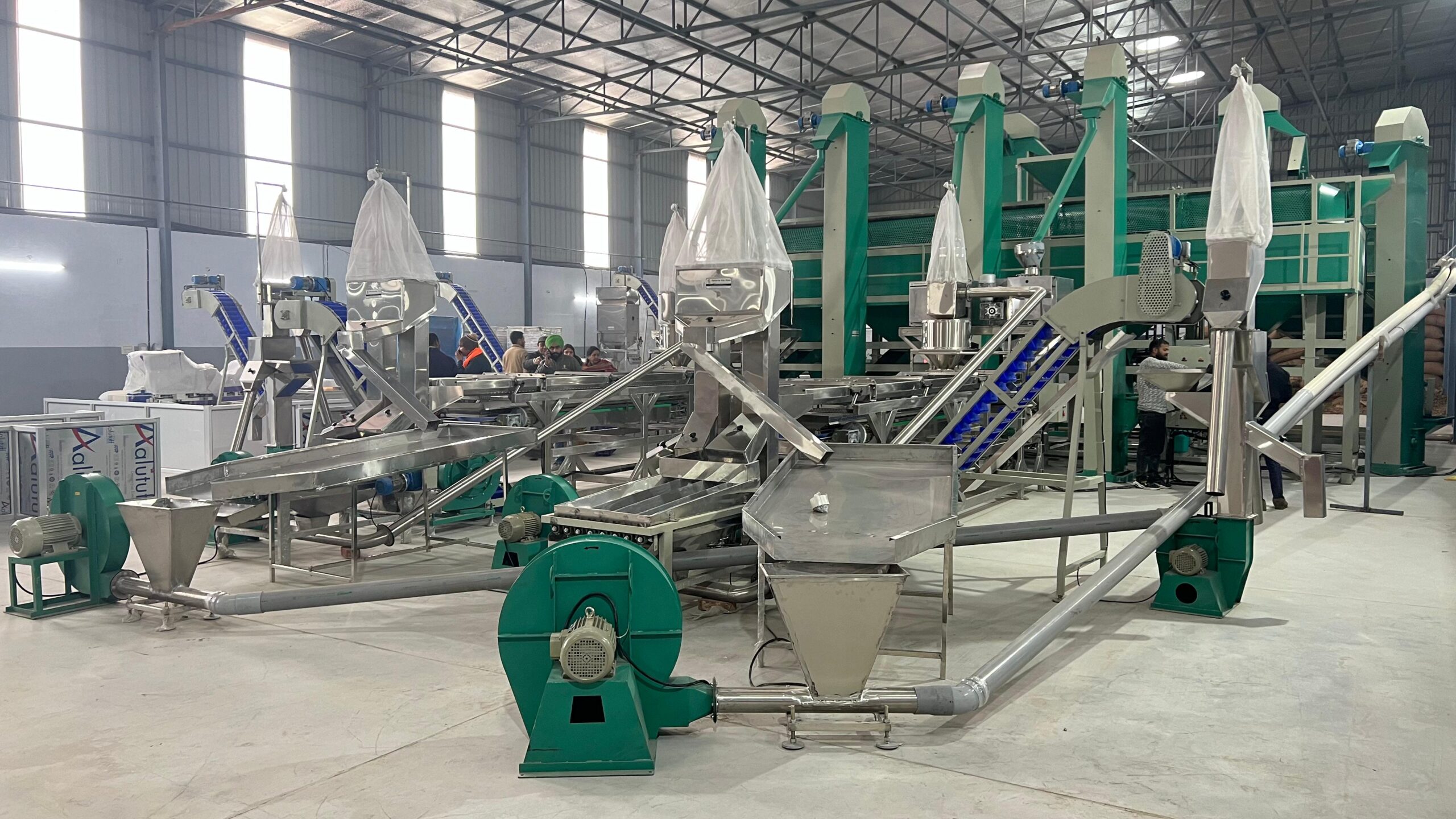 Automatic Cashew Processing Plant Manufacturer | Parivartan Cashew Machinery