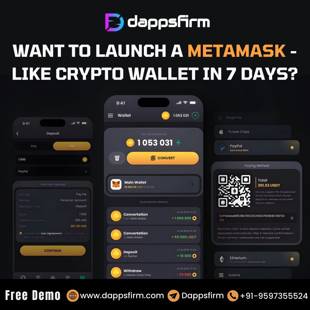 Take the Lead in Web3 Finance with Customizable Metamask Wallet Clone Script