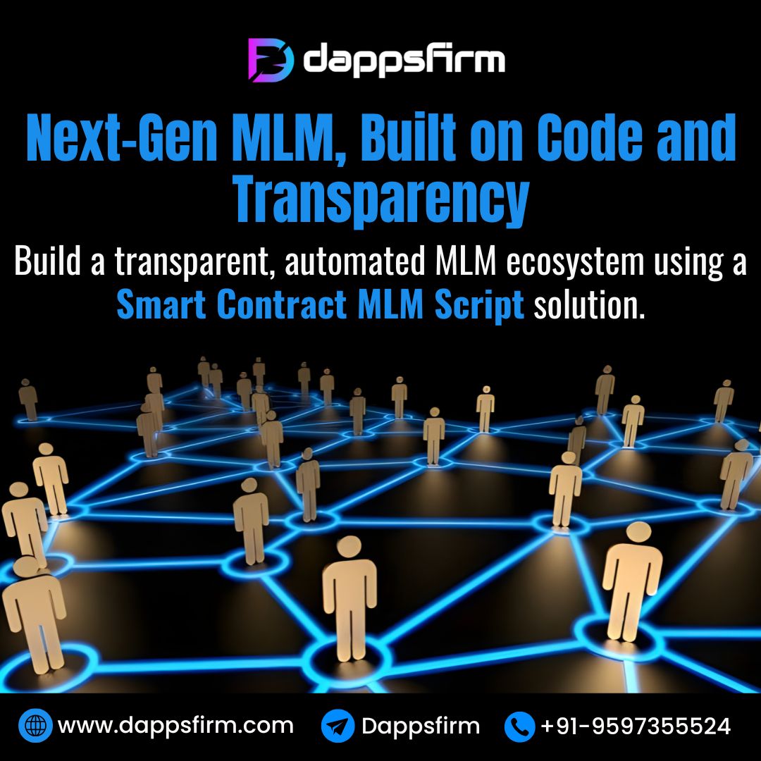Lead the Next Wave of MLM Growth through Decentralized Smart Contract Tools