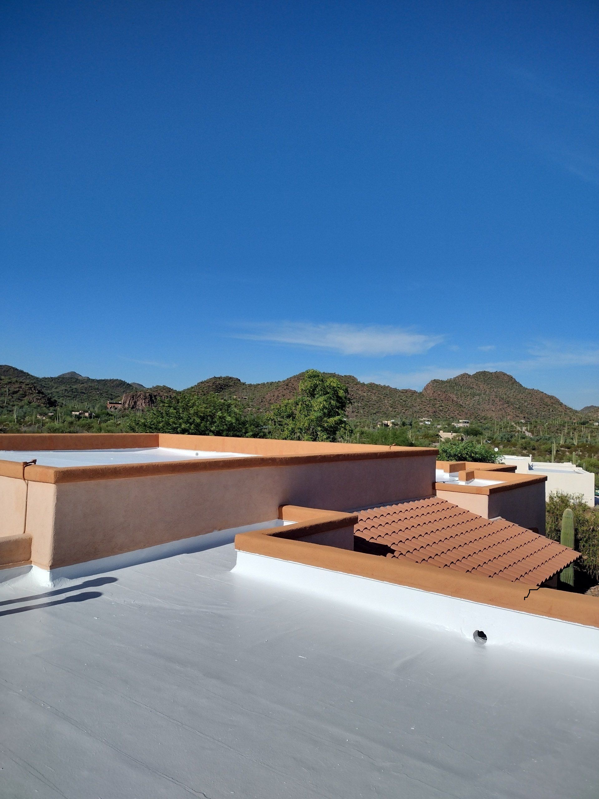 Roof Coating Casas Adobes