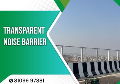 Transparent-noise-barrier