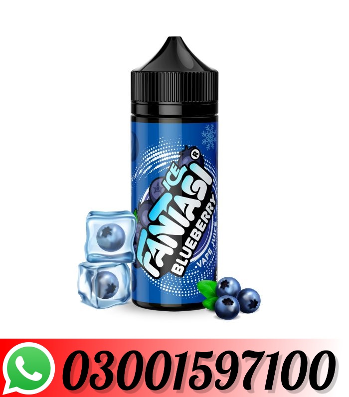 Fantasi Blueberry Ice 100ml Vape Juice Price In Pakistan-03001597100