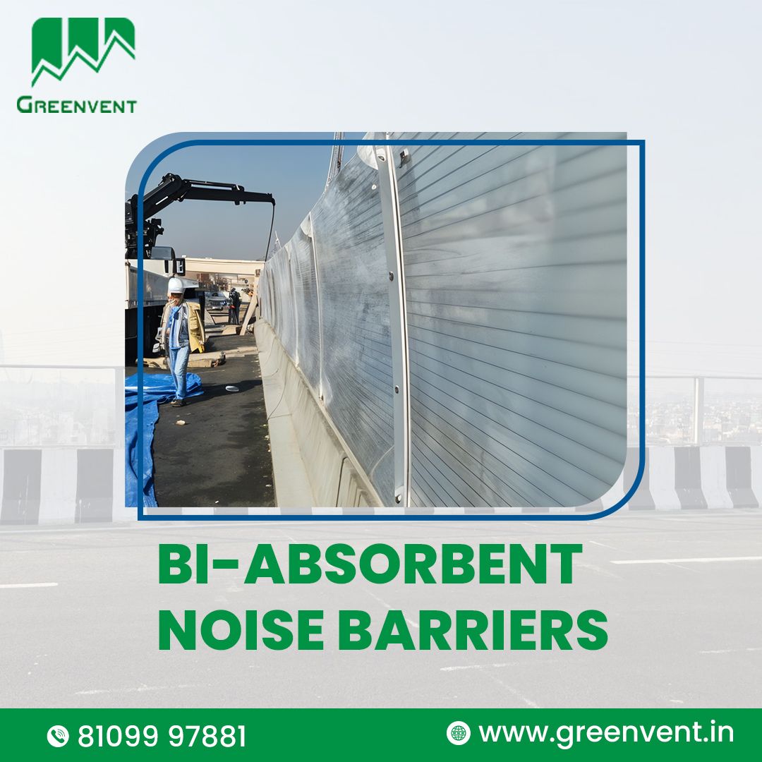 High-Quality Bi-Absorbent Noise Barriers for Noise Control