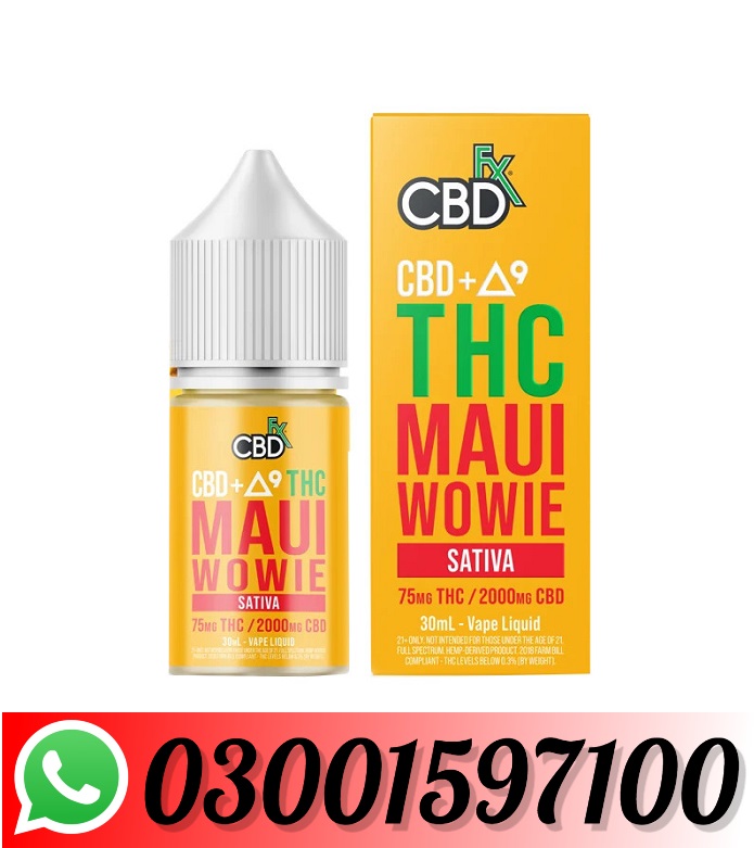 CBDFX CBD + Delta-9 THC Vape Juice – Wedding Cake – Hybrid In Pakistan-03001597100