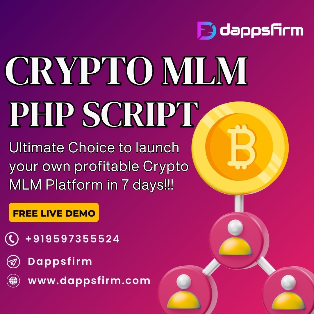 Crypto MLM PHP Script as the Backbone of Next-Gen Referral Businesses