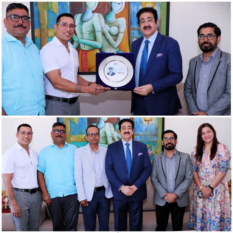 Dr. Sandeep Marwah Nominated as Brand Ambassador for BRICS+ Fashion and Lifestyle Summit 2026