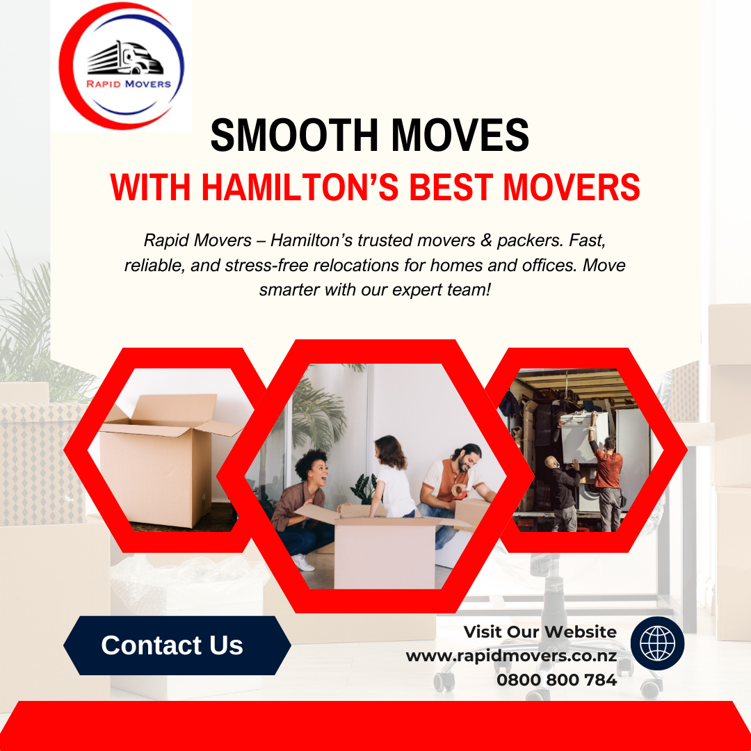 Professional Commercial Moving Services in Christchurch – RapidMovers