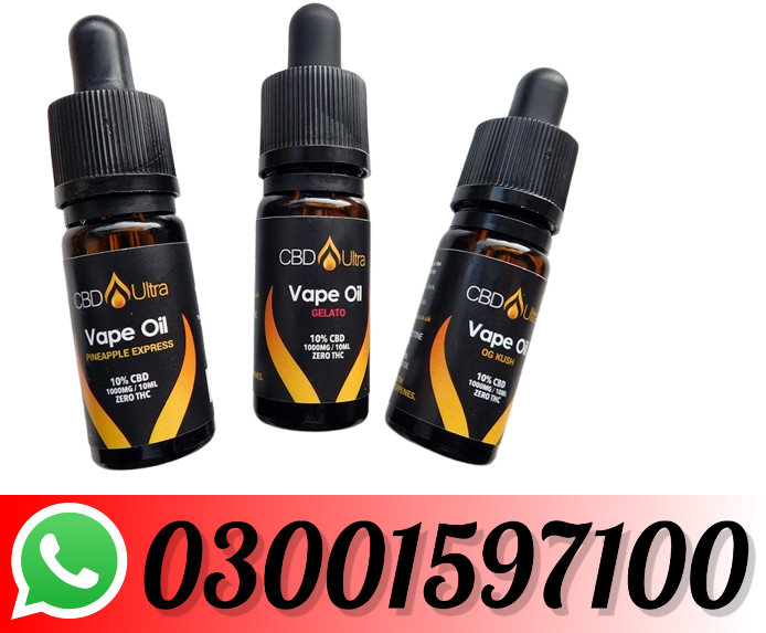 CBD Ultra Vape Oil Price In Pakistan-03001597100