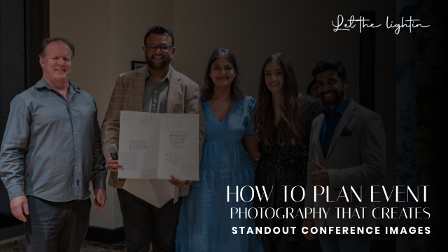 Event Photographer in Perth – Let The Light In