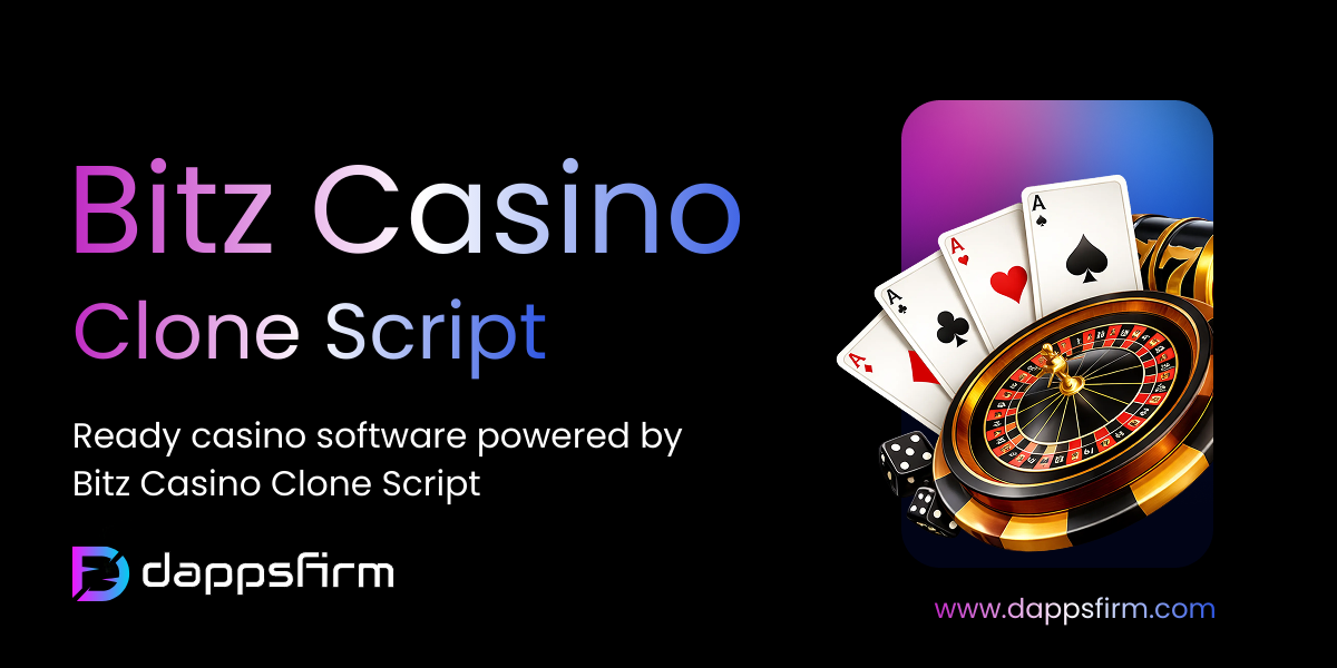 Bitz Casino Clone Script with Complete Source Code & Custom Branding Options