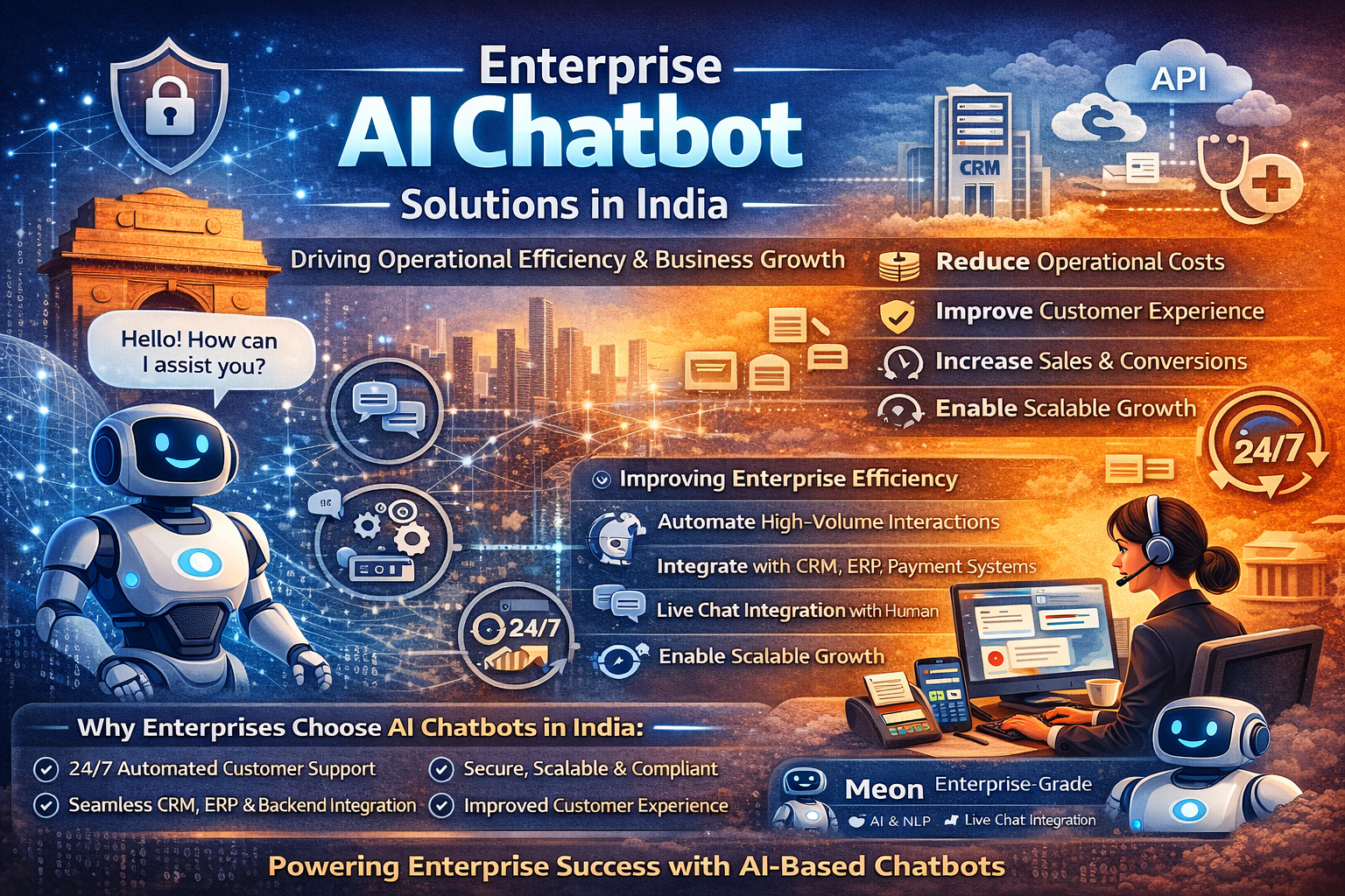 AI Chatbots for Large Enterprises in India
