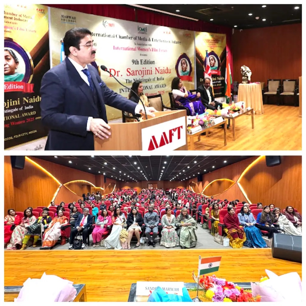 Dr. Sarojini Naidu International Award for Working Women – A Grand Celebration of Excellence at Marwah Studios