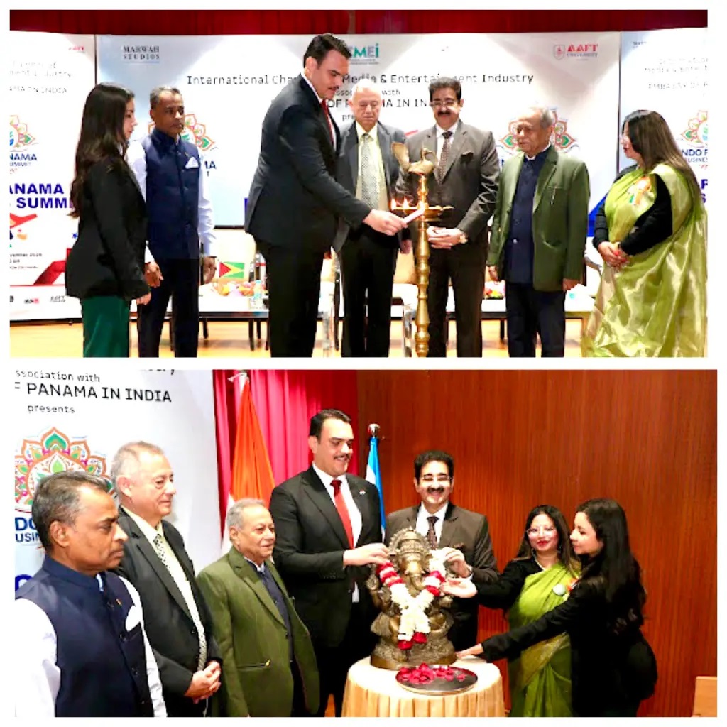 Indo Panama Business Summit Organized by ICMEI at Marwah Studios Marks a Strong Push for Bilateral Trade and Cultural Cooperation
