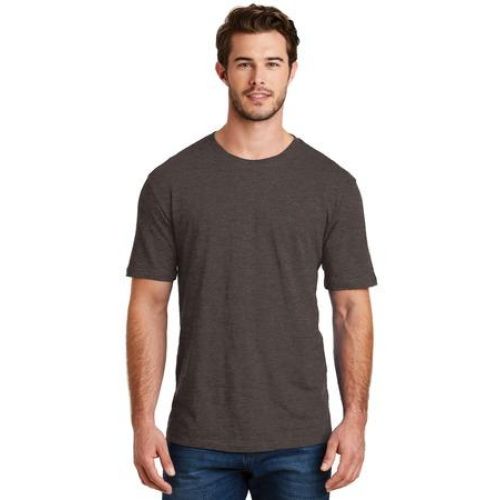 Durable Custom Heathered Dusty Sage Tee for Branded Wear