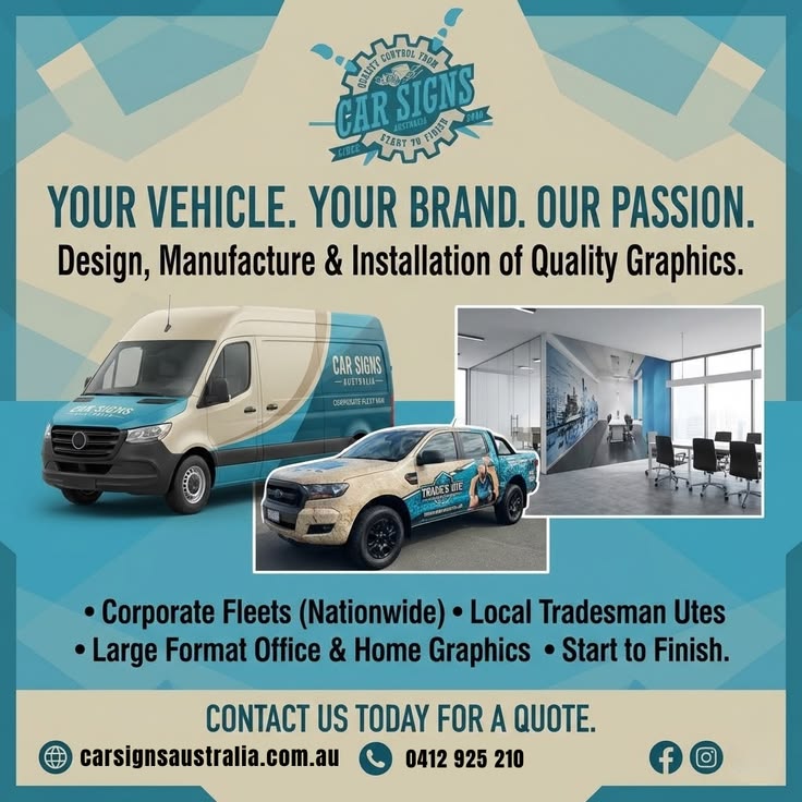 Commercial car wraps Sydney
