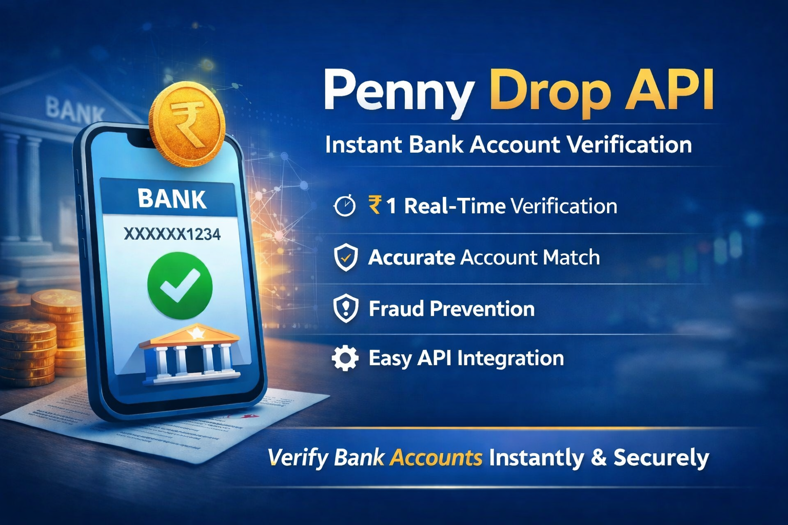 Trusted Bank Verification API for Secure Transactions