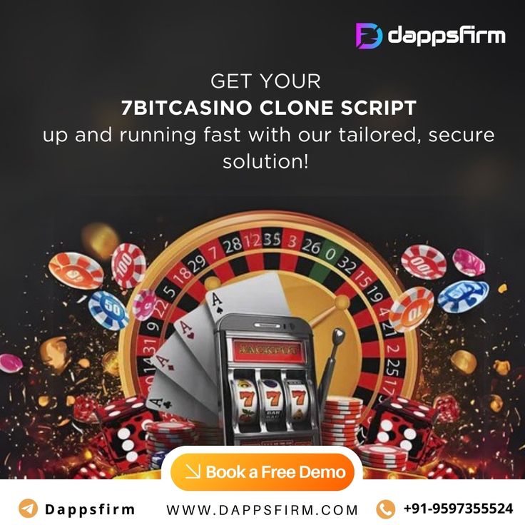 Serious casino entrepreneurs choose cost-smart 7bitcasino Clone Script systems