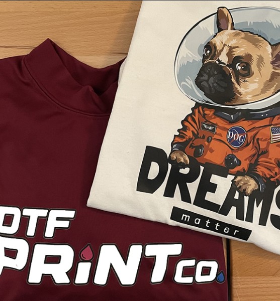 Professional Apparel Production Using Clear Film Screen Print Transfers