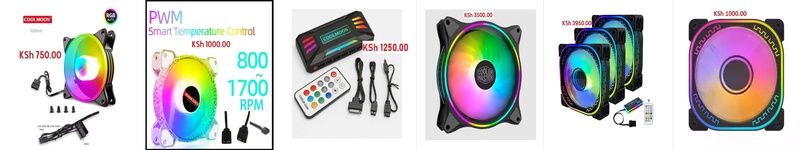 Brand new case fans i7