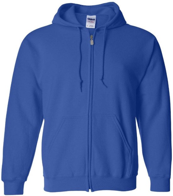 Durable Heavy Blend Full Zip Hoodie Charlotte NC for Apparel Brands