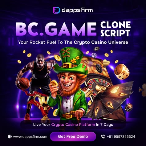 BC.Game Clone Script: Secure, Scalable, and Profitable Casino Platform Solution