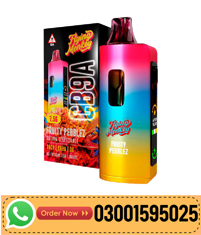 Flying Monkey Purest CB9A Blend Disposable 7.5G In Pakistan-03001595025