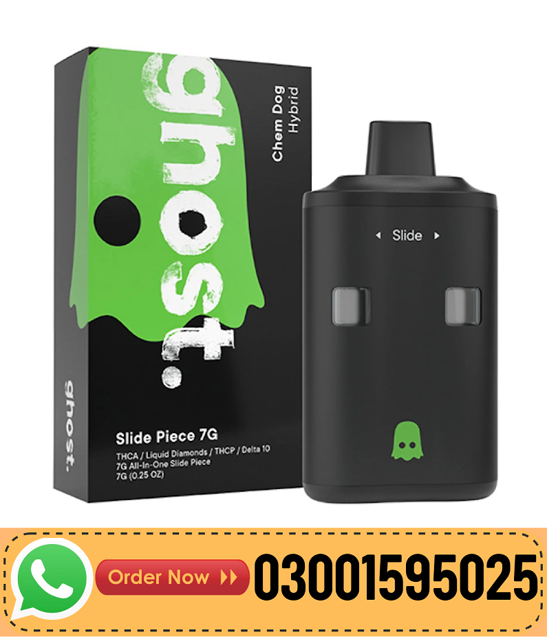 Ghost Slide Piece THCA Disposable 7G In Pakistan-03001595025