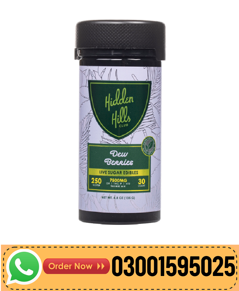 Hidden Hills Live Sugar Gummies 7500mg In Pakistan-03001595025