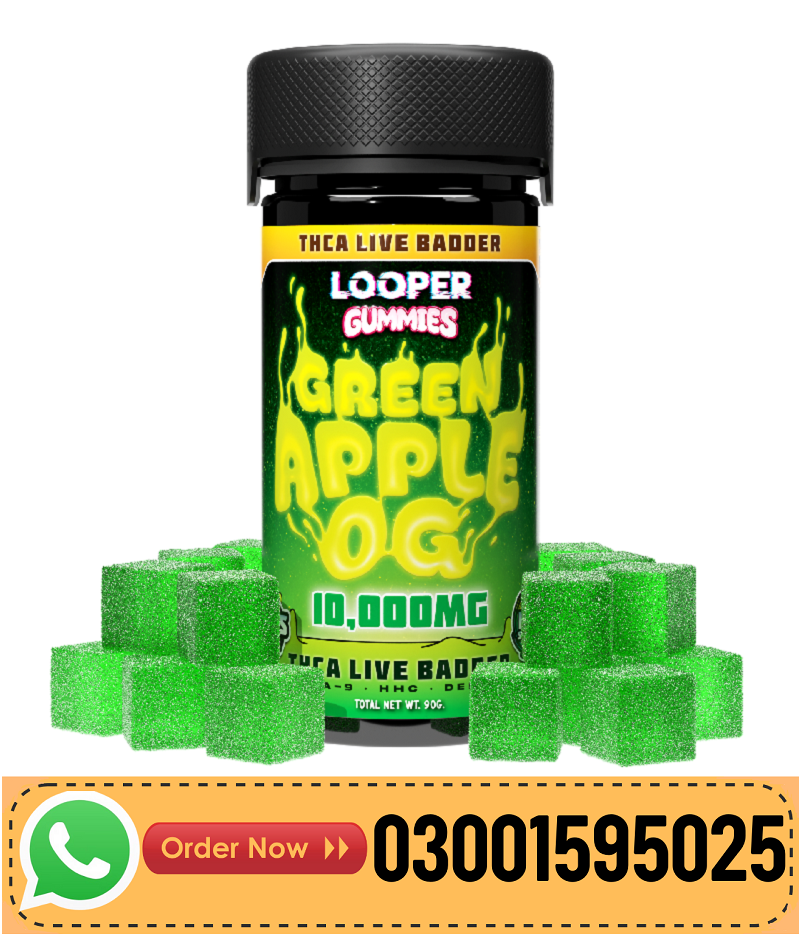 Looper THC-A Gummies 10000mg In Pakistan-03001595025