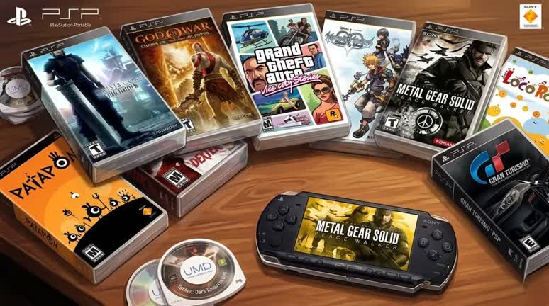 PlayStation Portable games installation