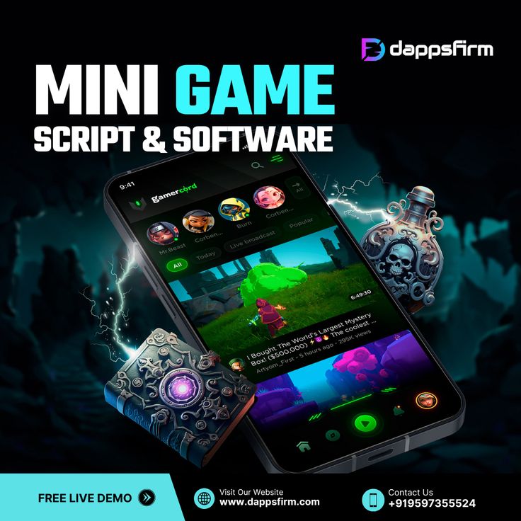 Start Your Gaming Business with Mini Game Script – Free Demo
