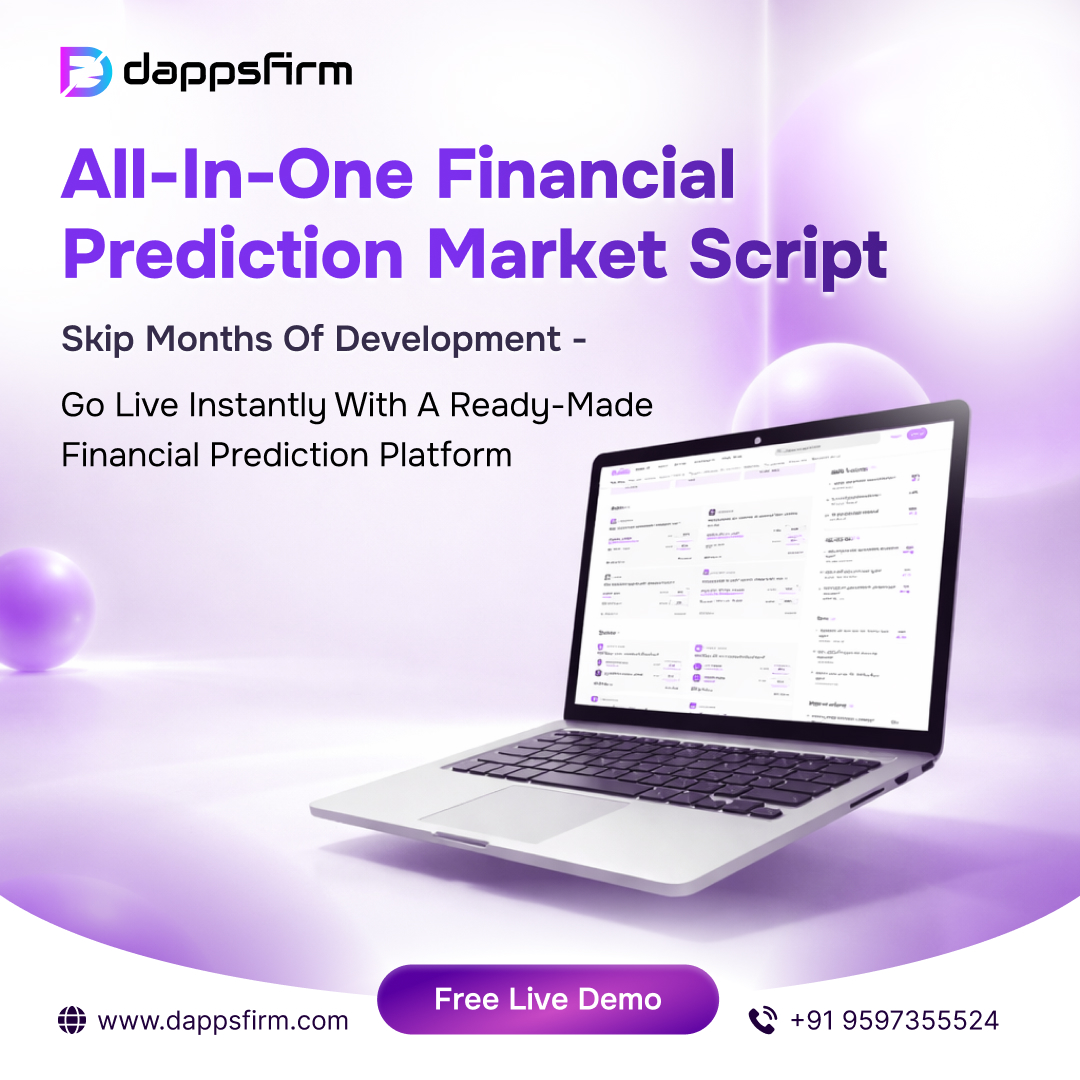 Start Your Prediction Marketplace – Financial Script with Free Demo