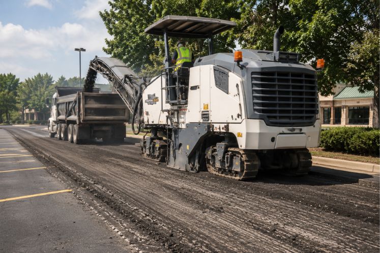Asphalt Milling in Columbus Ohio for Residential and Commercial Pavement