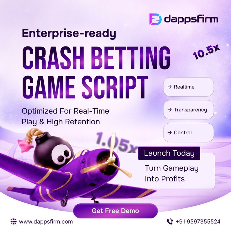 Customizable Crash Game Script for Startups & Gaming Entrepreneurs