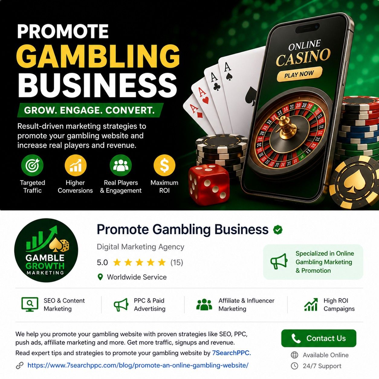 Betting Site Promotion Services