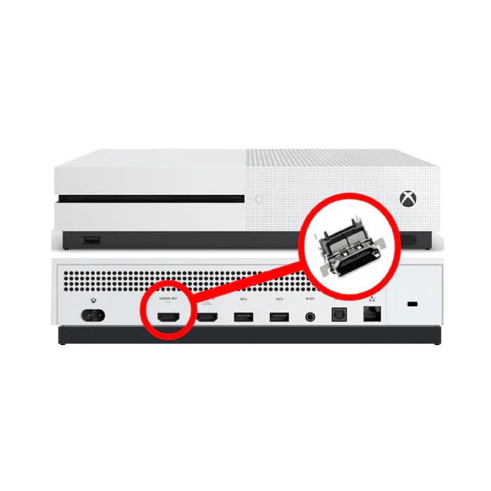 Hdmi port replacement for XBOX ONE