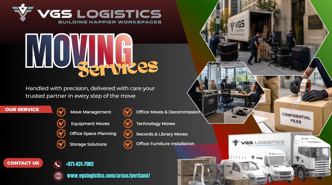 VGS Logistics – Portland Office Movers