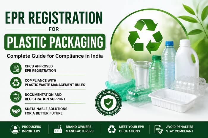 EPR Registration for Plastic Packaging in India | CPCB Compliance Services
