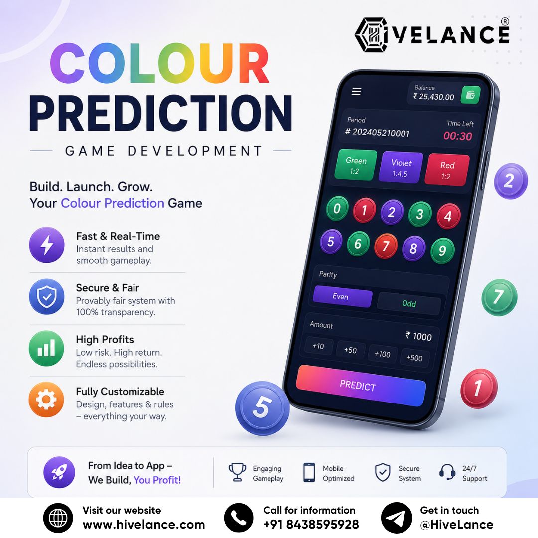 How Can Colour Prediction Game Developers Build Scalable Gaming Ecosystems?