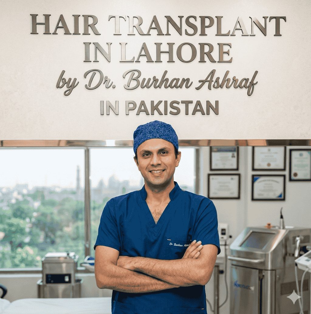 Best Hair Transplant in Pakistan By Dr. Burhan Ashraf